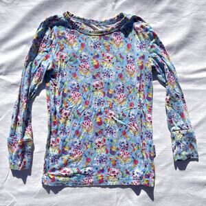 Lisa Frank Vintage Girls 2T 3T Long Sleeve Shirt Paint Dogs Print